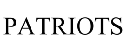 PATRIOTS trademark