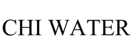CHI WATER trademark
