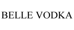 BELLE VODKA trademark