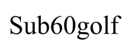 SUB60GOLF trademark