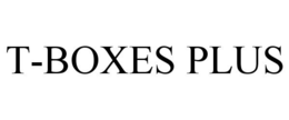 T-BOXES PLUS trademark