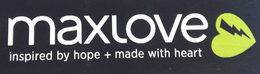MAXLOVE INSPIRED BY HOPE + MADE WITH HEART trademark