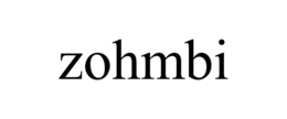 ZOHMBI trademark