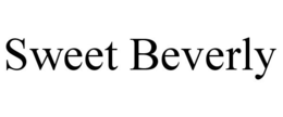 SWEET BEVERLY trademark