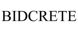 BIDCRETE trademark