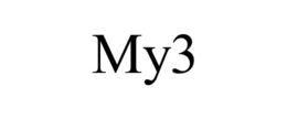 MY3 trademark