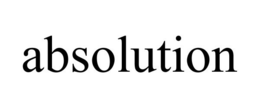 ABSOLUTION trademark