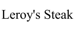 LEROY'S STEAK trademark