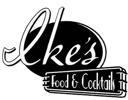 IKE'S FOOD & COCKTAILS trademark