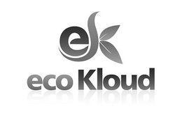EK ECO KLOUD trademark