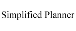 SIMPLIFIED PLANNER trademark