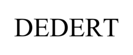 DEDERT trademark