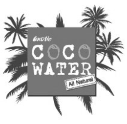 EXOTIC COCO WATER ALL NATURAL trademark