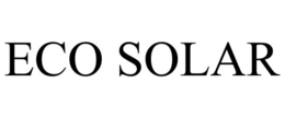 ECO SOLAR trademark