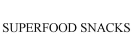 SUPERFOOD SNACKS trademark