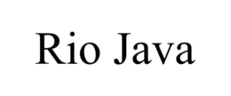 RIO JAVA trademark