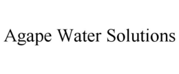 AGAPE WATER SOLUTIONS trademark