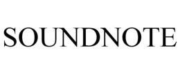 SOUNDNOTE trademark