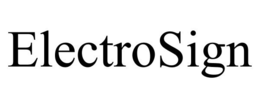 ELECTROSIGN trademark