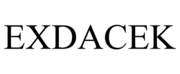 EXDACEK trademark