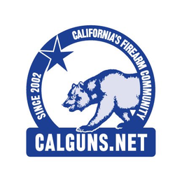 CALGUNS.NET CALIFORNIA'S FIREARMS COMMUNITY SINCE 2002 trademark