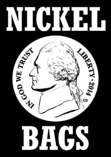 NICKEL BAGS IN GOD WE TRUST LIBERTY 2014 trademark