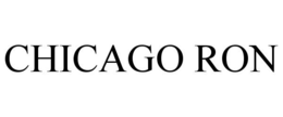 CHICAGO RON trademark