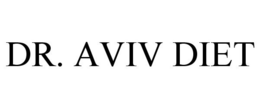 DR. AVIV DIET trademark