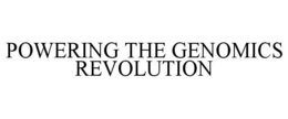 POWERING THE GENOMICS REVOLUTION trademark