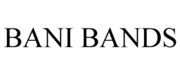 BANI BANDS trademark