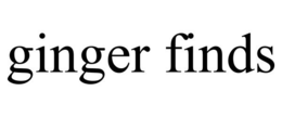 GINGER FINDS trademark