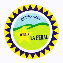 QUESO AZUL ESTRELLA LA PERAL trademark