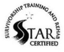 SURVIVORSHIP TRAINING AND REHAB STAR CERTIFIED trademark