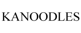 KANOODLES trademark