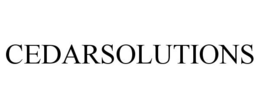 CEDARSOLUTIONS trademark