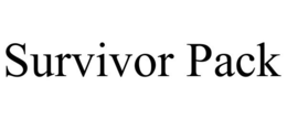 SURVIVOR PACK trademark