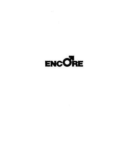 ENCORE trademark