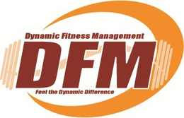 DYNAMIC FITNESS MANAGEMENT DFM FEEL THE DYNAMIC DIFFERENCE trademark
