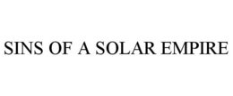 SINS OF A SOLAR EMPIRE trademark