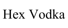 HEX VODKA trademark