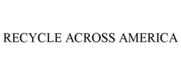 RECYCLE ACROSS AMERICA trademark