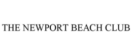 THE NEWPORT BEACH CLUB trademark