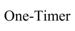 ONE-TIMER trademark