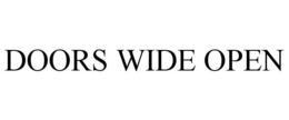 DOORS WIDE OPEN trademark