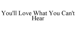 YOU'LL LOVE WHAT YOU CAN'T HEAR trademark