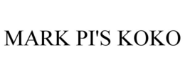 MARK PI'S KOKO trademark