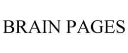 BRAIN PAGES trademark