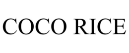 COCO RICE trademark