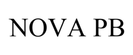 NOVA PB trademark
