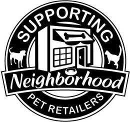 SUPPORTING NEIGHBORHOOD PET RETAILERS trademark